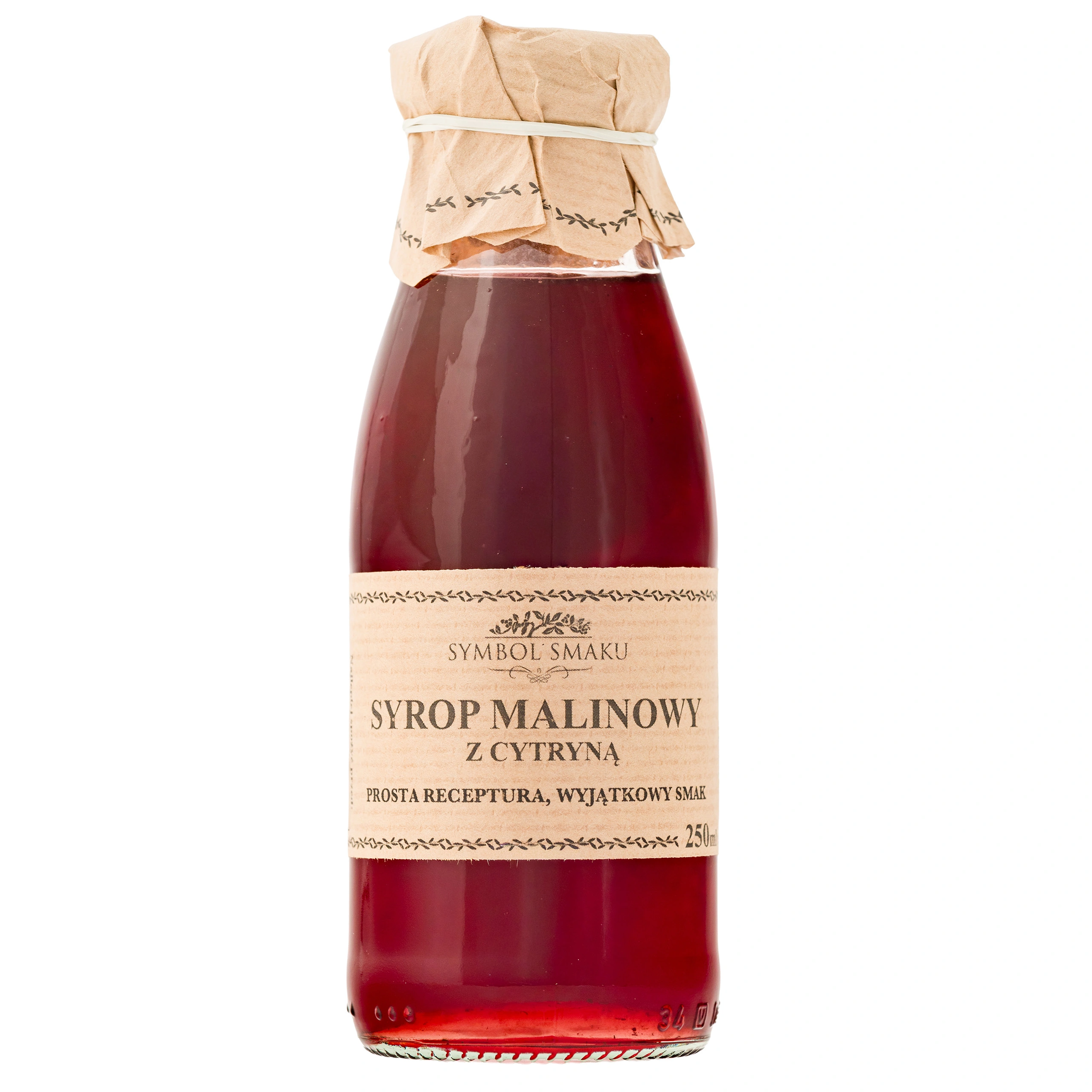 Syrop malinowy z cytryną 250 ml