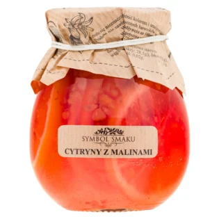 Cytryny w syropie z malinami 260g