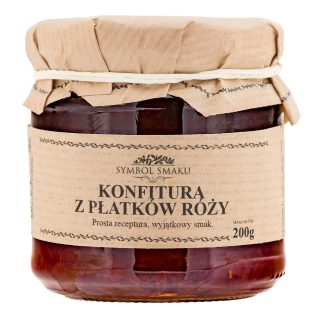 konfitura z płatków rózy