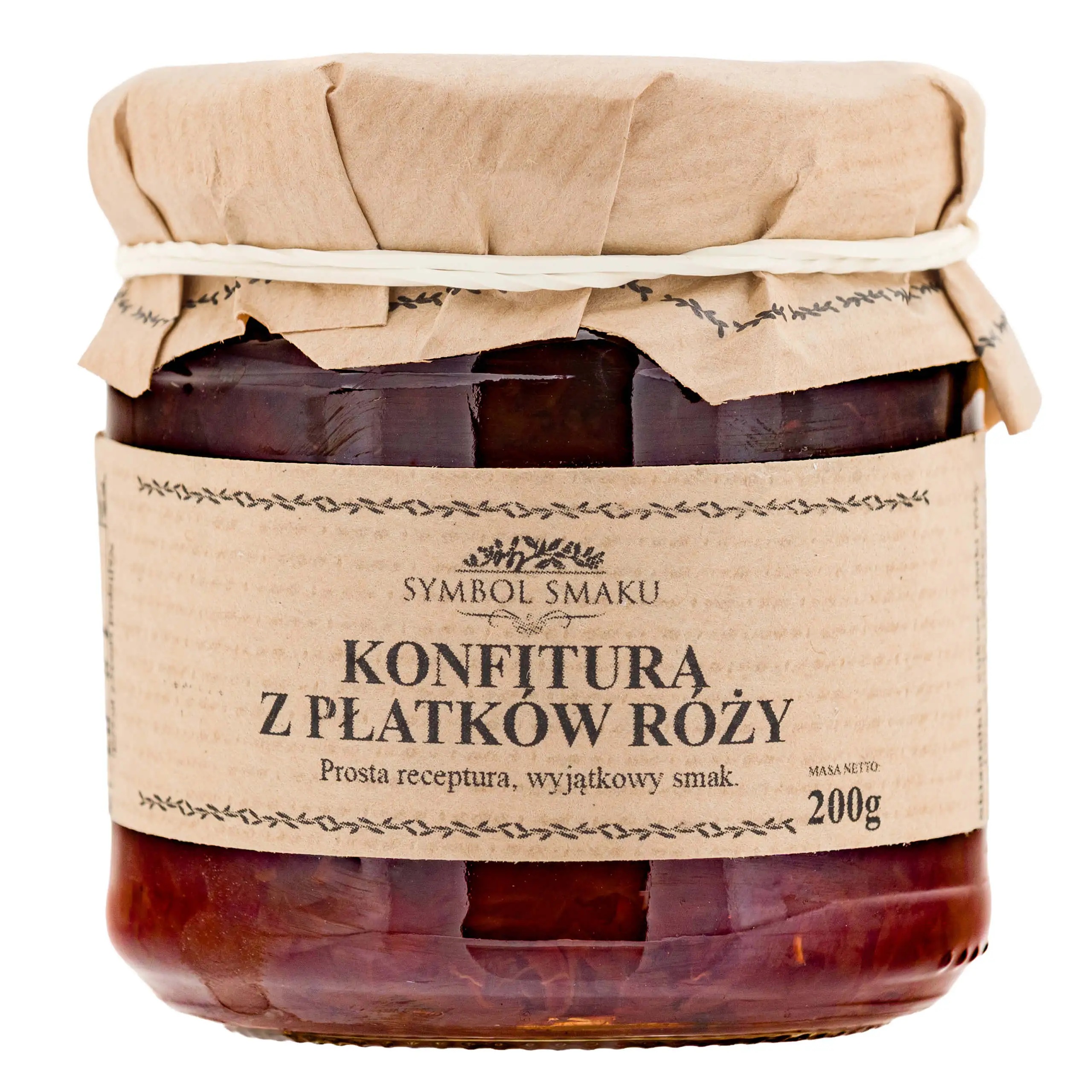 konfitura z płatków rózy