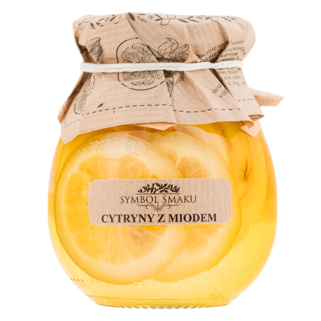 lemons in syrup with honey